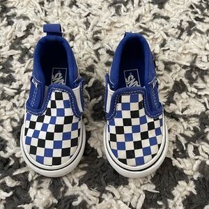 Toddler checkered vans
